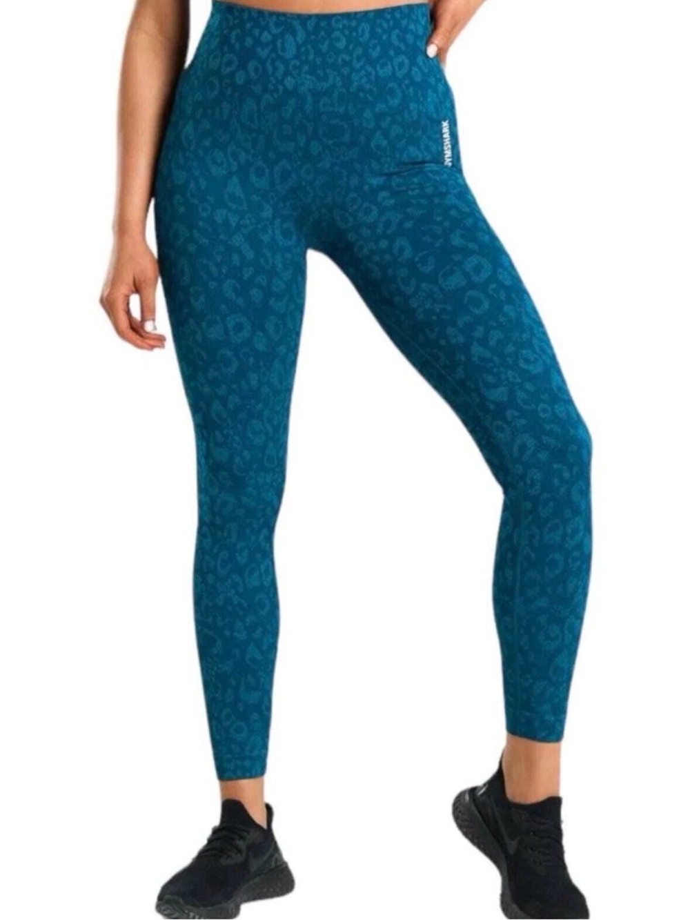 Gymshark Blue Adapt Animal Seamless Leggings